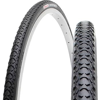 Amazon | 700C 自転車 タイヤ SR037 700×28C ブラック DEMING